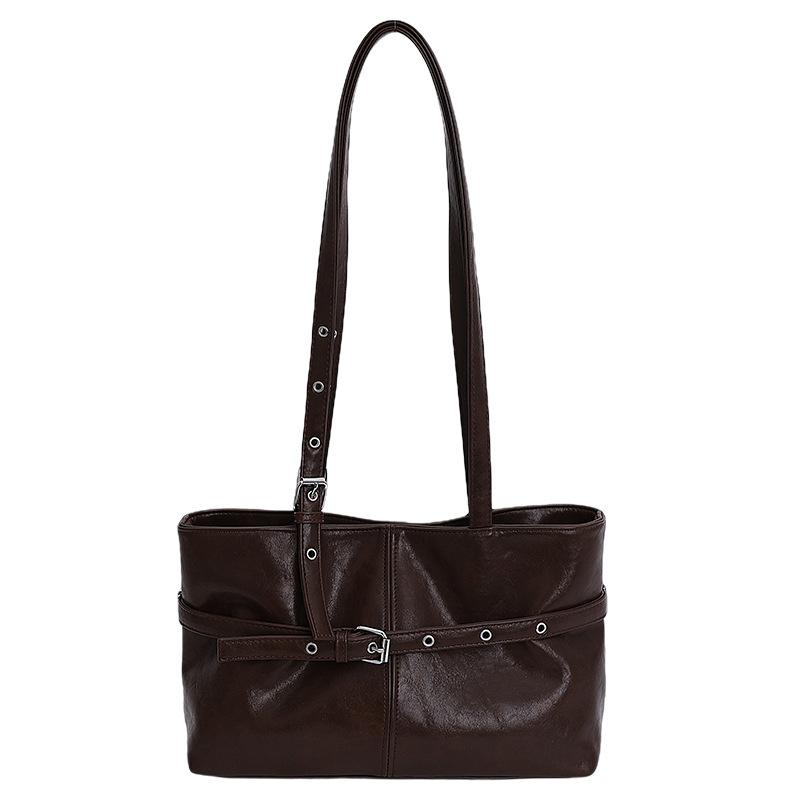 This Year's Popular Bag Ladies 2025 New Trendy High-end Retro Shoulder Underarm Bag Leopard Print Messenger Tote Bag