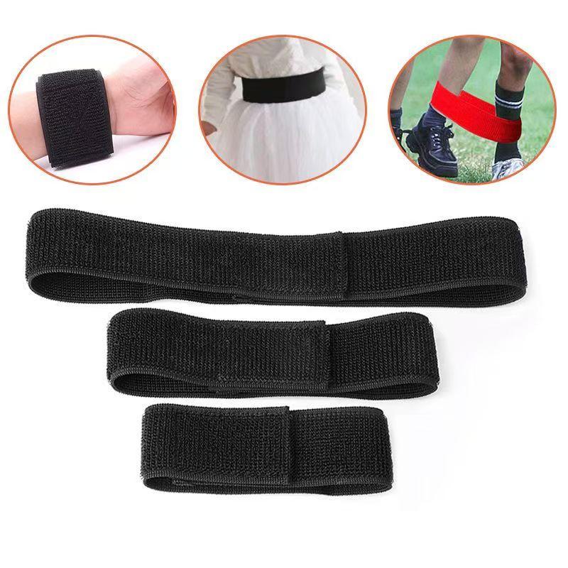 10 Stück Elektrode Fixierband Physiotherapie Elastikband Breit 5cm/6cm/7.5cm EMS Elektrotherapiegerät Fixier-Elektrodenpolster-Gürtel
