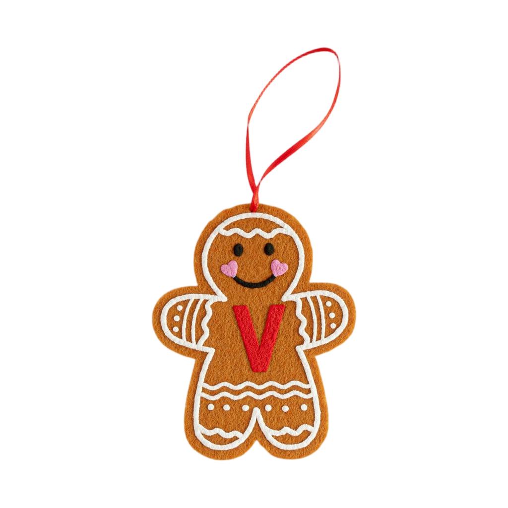 Christmas Letter Pendant, Gingerbread Figurines, Christmas Ornaments,Christmas Tree Decoration Pendant,Christmas For Children