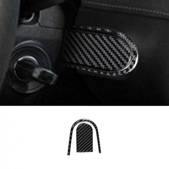 For Chevrolet Camaro 2010-2015 Carbon Fiber Steering Wheel Right Side Cover Trim