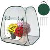 Mini-Gewächshaus Pop-up Gewächshausabdeckung Balkon Hof Garten Frostschutz Sämlingsisolationsschuppen für Gemüse