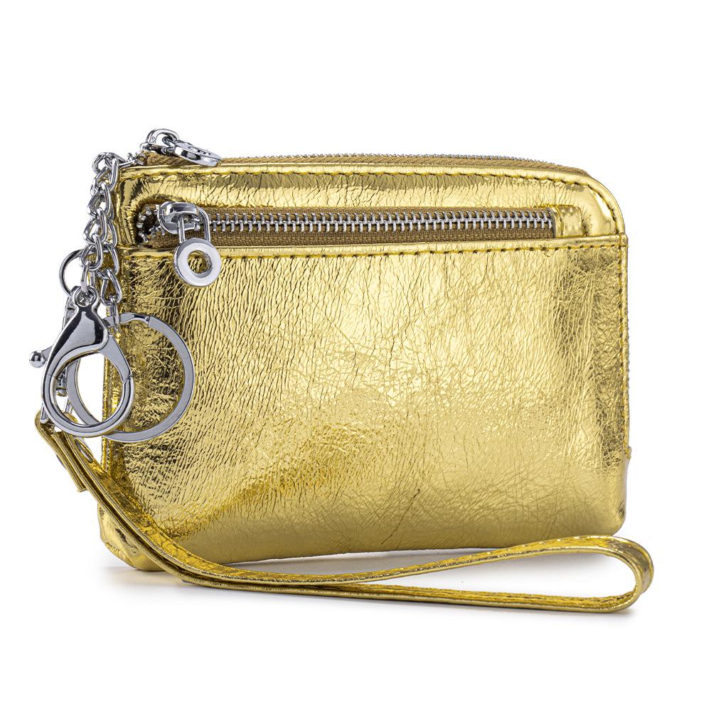 

Новый клатч с многофункциональным отделением, женская простая сумка-клатч, мини-сумка на запястье, маленькая сумка, текстурированная сумка для хранения золотой