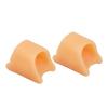 1 pair Nude Toes Separator Gel Material Hammer Toe Straightener Toe Corrector  Claw Toes