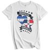Honduran Dominican Heart Flags Honduras Dominican Republic T-Shirt
