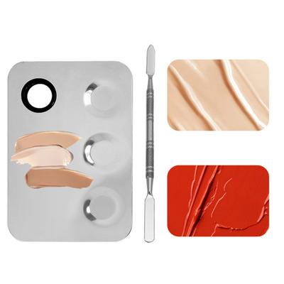 Reusable Mirror Finish Easy To Clean Smooth Surface Professional Stainless Steel Nail Display Board