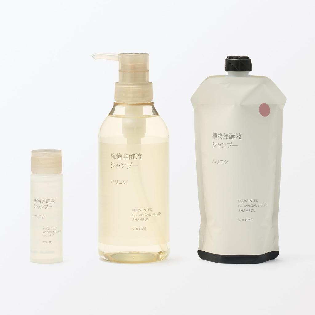 MUJI Plant Fermented Extract Firmness and 84465673 Shampoo, Strength, 400mL,