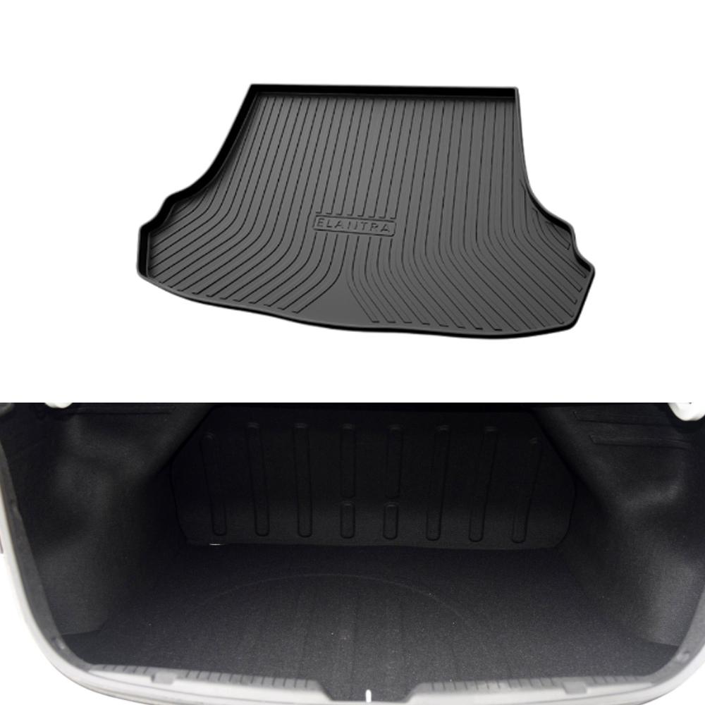 

Коврик для заднего багажника Hyundai Elantra Avante Active i35 MD UD 2011~2016, водонепроницаемый коврик для ног, индивидуальные аксессуары чёрный