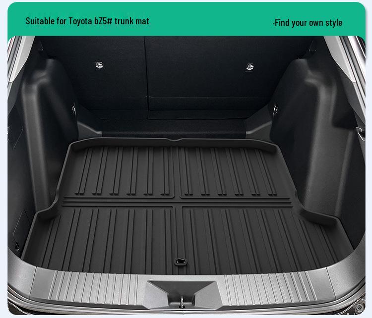 Custom TPE Floor & Trunk Mats for Toyota BZ5 - Stain-Resistant & Waterproof.