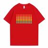 Popolare Equalizzatore Attivo al Suono El Tshirt Equalizzatore Light Up Down Led Tshirt Lampeggiante Attivato dalla Musica T-shirt a LED Unisex Unisex Tee