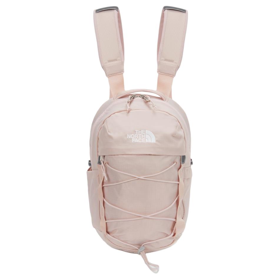 The North Face Simple Versatile Logo Embroidered Nylon Mini Backpack Men backpack Pink NM2DS07C Pink