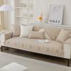 Sofa Cushion Pure Cotton Four Seasons Simple Cloth Cotton Seat Cushions Modern Universal Cover Cloth Backrest Non-Slip Sofa Cover Towel