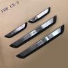 For Mazda CX-3 CX3 Accessory    2016-2018 Stainless Car Door Sill Kick Scuff Plate Protector Trim Cover Pedal Guard
