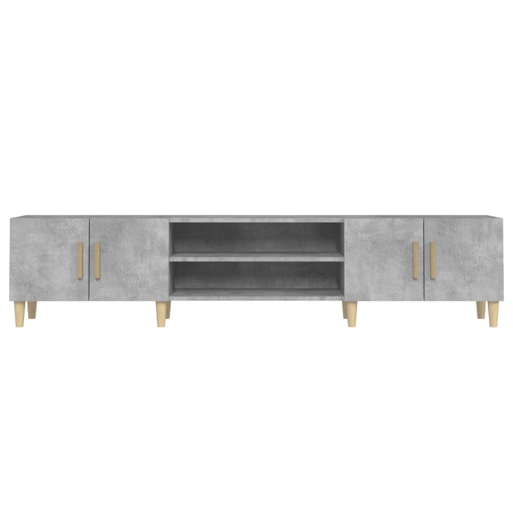 Minimalistischer kreativer TV-Schrank - 180x31,5x40 cm, stilvolles und minimalistisches Design für das Wohn- oder Schlafzimmer