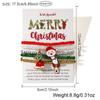 Christmas Colorful Beads Multi Element Pendant Bracelets For Women Santa Claus Tree Elk Bracelet Party Jewelry