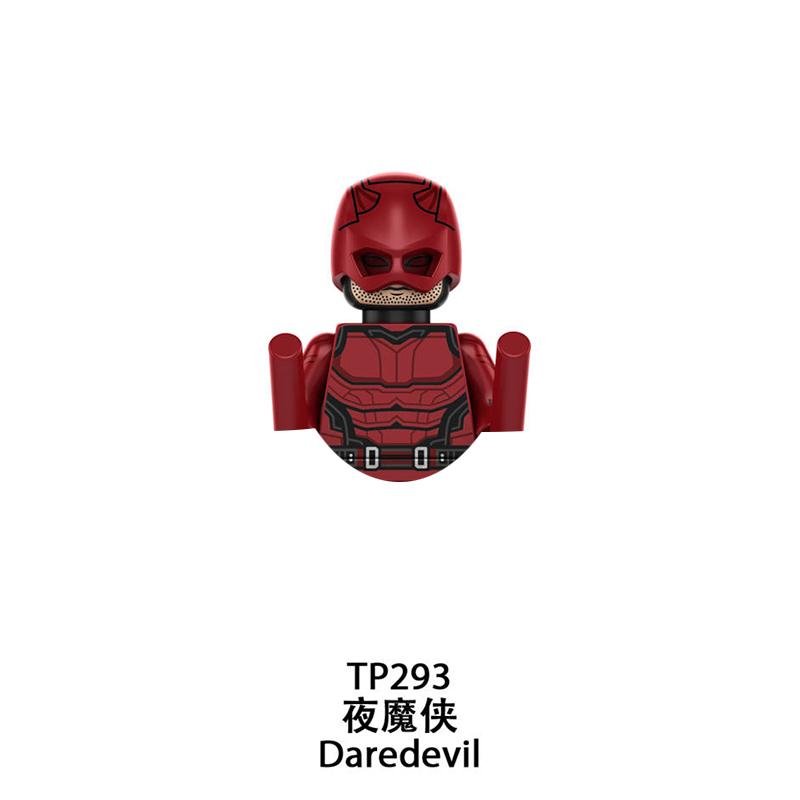 Thunderbolts Black Widow Building Blocks Daredevil  Bricks Taskmaster For Toys Gifts Children Mini Action Figures Party GIFTS
