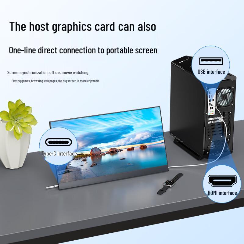 Unite HDMI To Type-C 4K Video Converter Cable