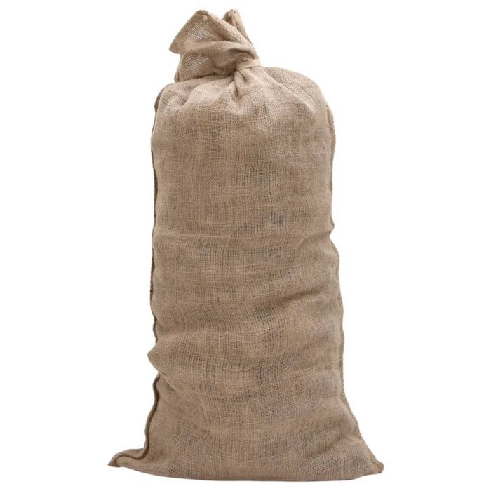 Sacs en jute 10 pcs 65x135 cm 100 % jute 220 g m²
