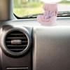 28GC Soft Cushioned Automotive Vent Clip Holder For 4-6.7Inch Plush Toy Stable Display Platform With Adjustable Strap