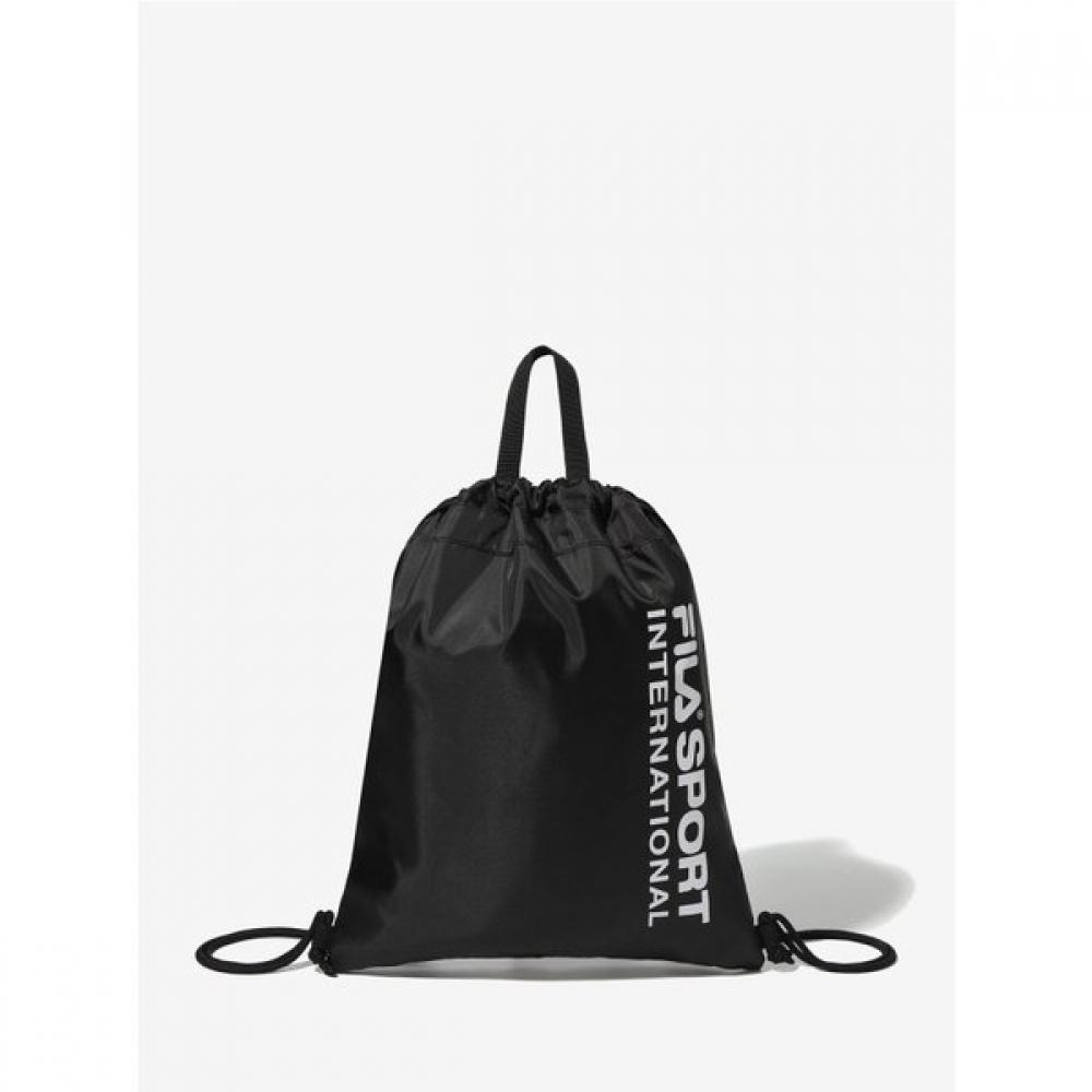 Fila Unisex Versatile Drawstring Bag Basic Fs3bcf5071x BLK (black)
