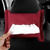 Auto-Taschentuchbox, Armlehnenbox-Taschentuchpackung, Hängend am Autositzrücken, Taschentuchtasche für Sonnenblende, Aufbewahrung für Auto-Innendekoration