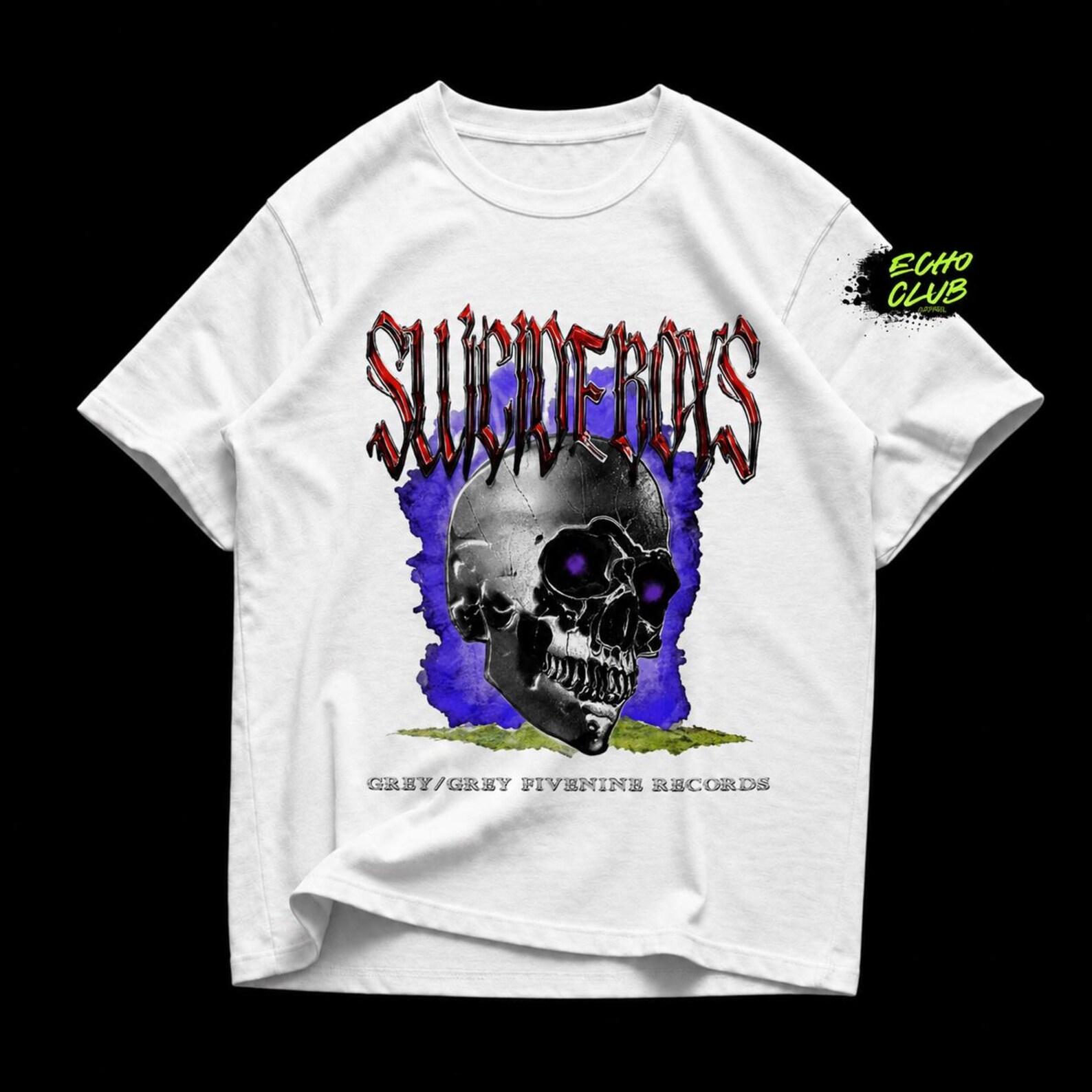 Suicideboys G59 Record Album T shirt: Dark Hip-Hop Concert Apparel Unisex Band Tee 3XL