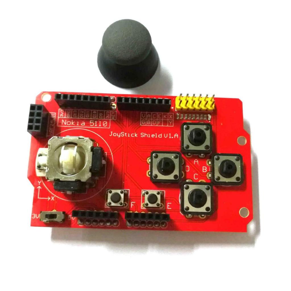 Joystick Shield Game Controller Expansion Board with Keyboard and Mouse Simulation