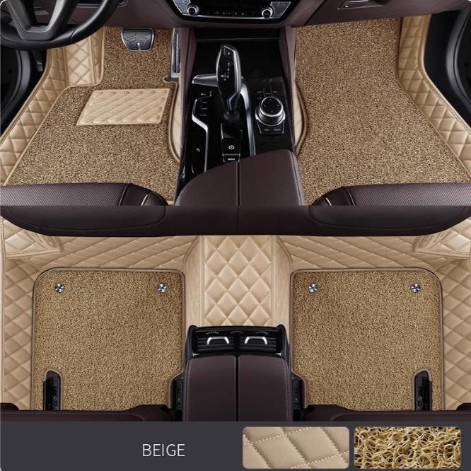 For Chevrolet Epica Auto Double Layer 5D Custom Car Floor Mats Carpets Foot Liners Car Accessories