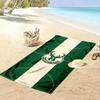 Majestic deer court vibes Print beach towel, quick drying, suitable for travel, outdoor sports, jogging, the beach and swimming, gift