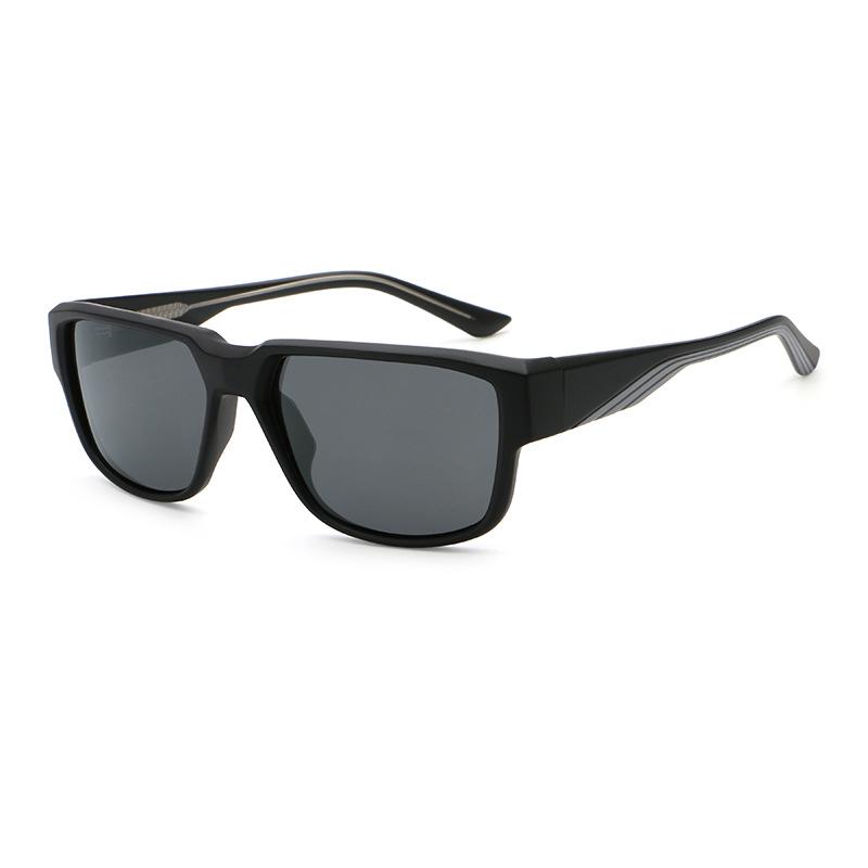 

New European-American Retro Large Frame Polarized Men s Sunglasses with UV Protection - Model 98205P