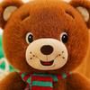 Adorable Teddy Bear Plush with Scarf - Perfect Gift for Girls
