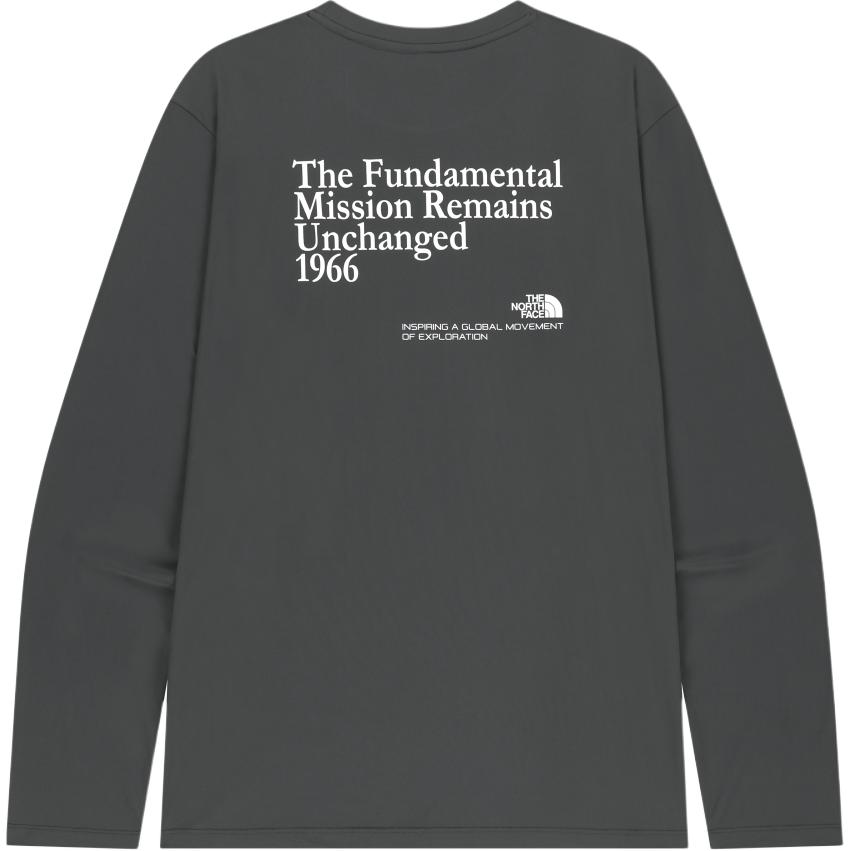 The North Face Letter Round Neck Long Sleeve Pullover T-Shirt Men tops NT7TS06K