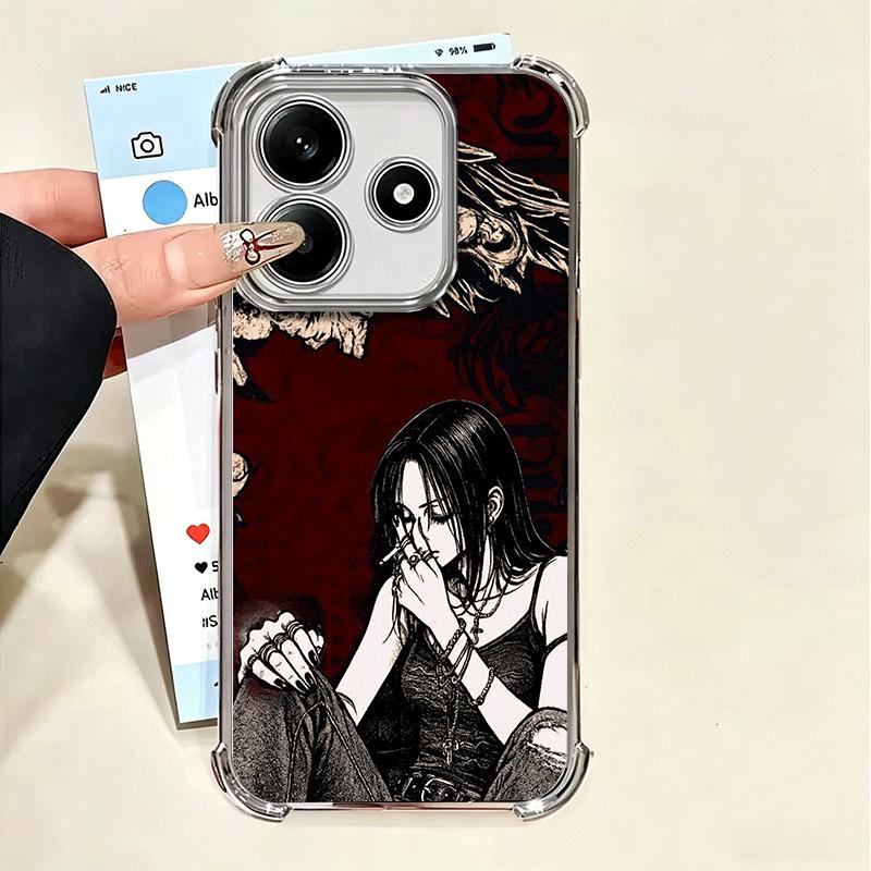 NaNa Osaki Anime Zachte Telefoonhoesje Voor Xiaomi Poco X7 X8 Pro Max X6 X5 X3 F8 Ultra F7 M8 M7 M5S Redmi 15C 15A 15 14C 13C 12C 13 12