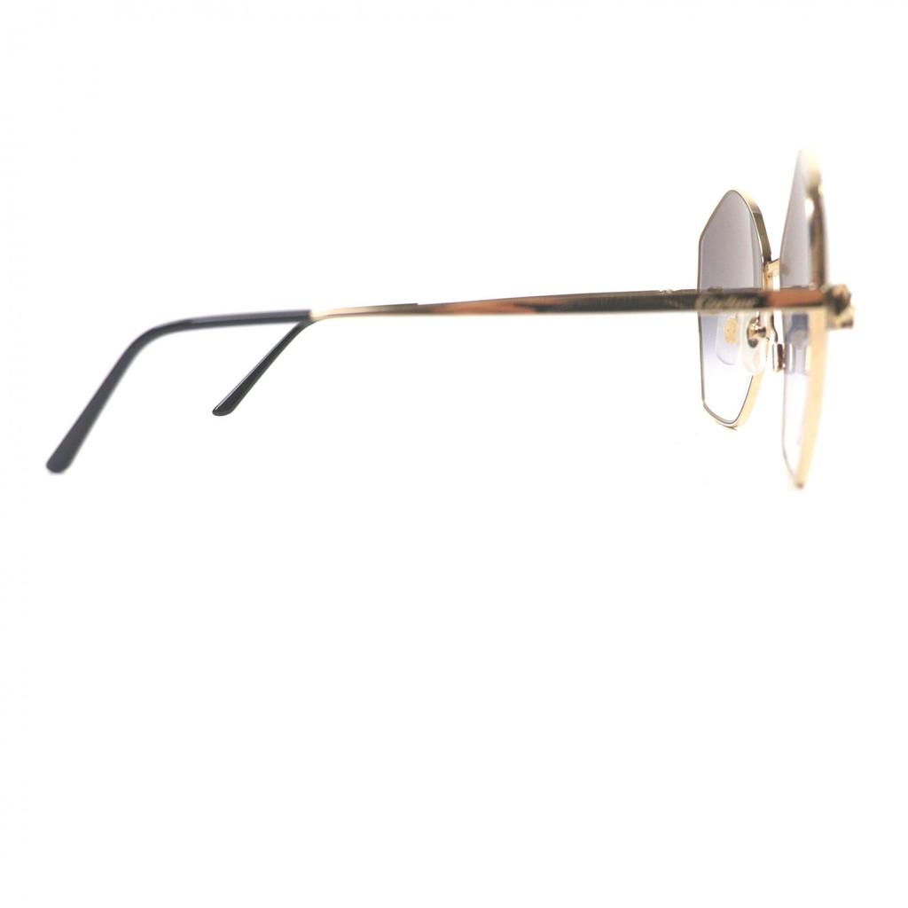 Excellent Cartier sunglasses PANTHERE de Cartier gold mens CT0356S Used