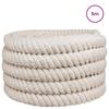 Jute Rope 36 Mm White 100percent Tossa Jute