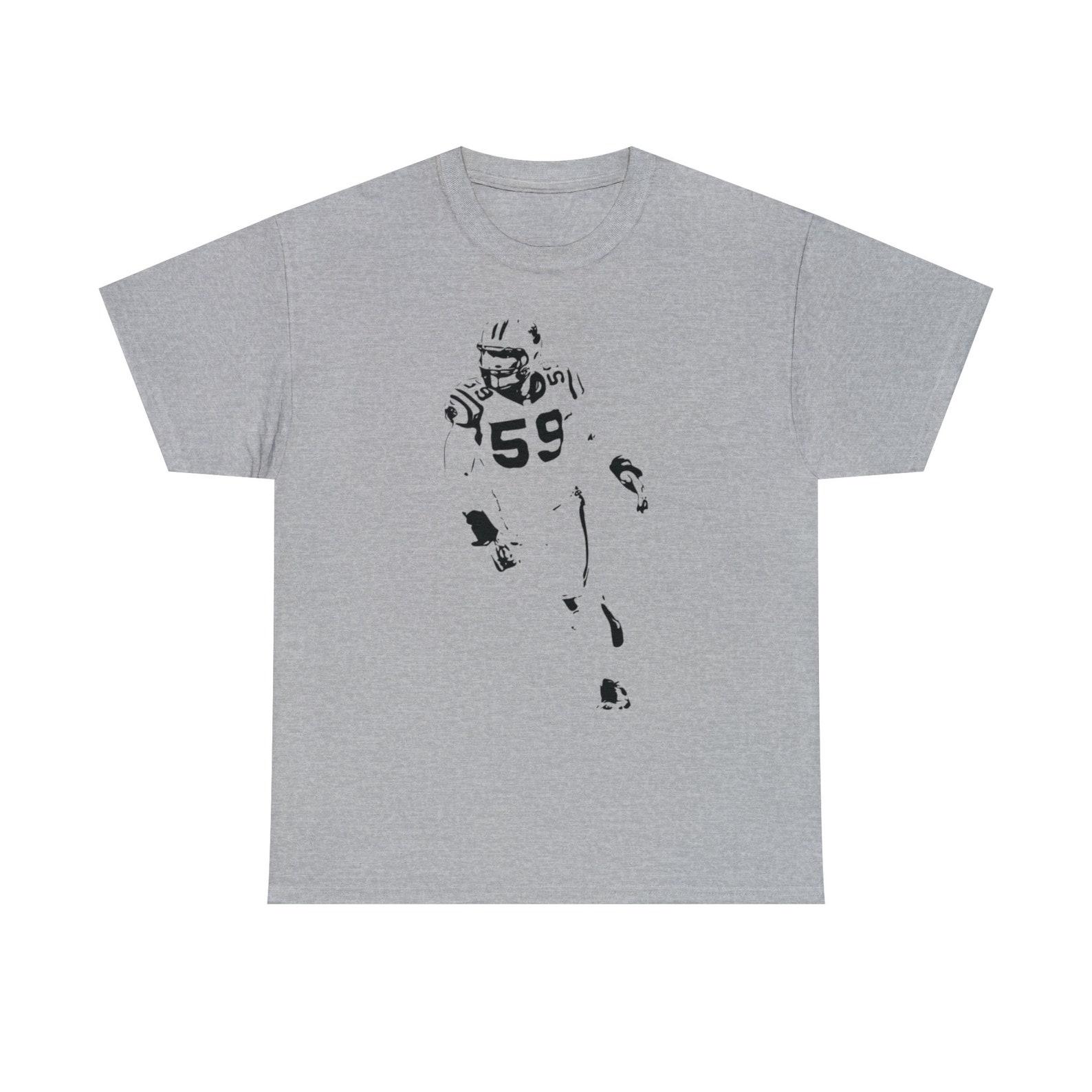 LUUUKE Football Player Silhouette Tee S