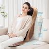 Pain Relief Electric Heating Vibrating Back Massager Chair Office Massage Lumbar Heating Full Body Massage Neck Mattress
