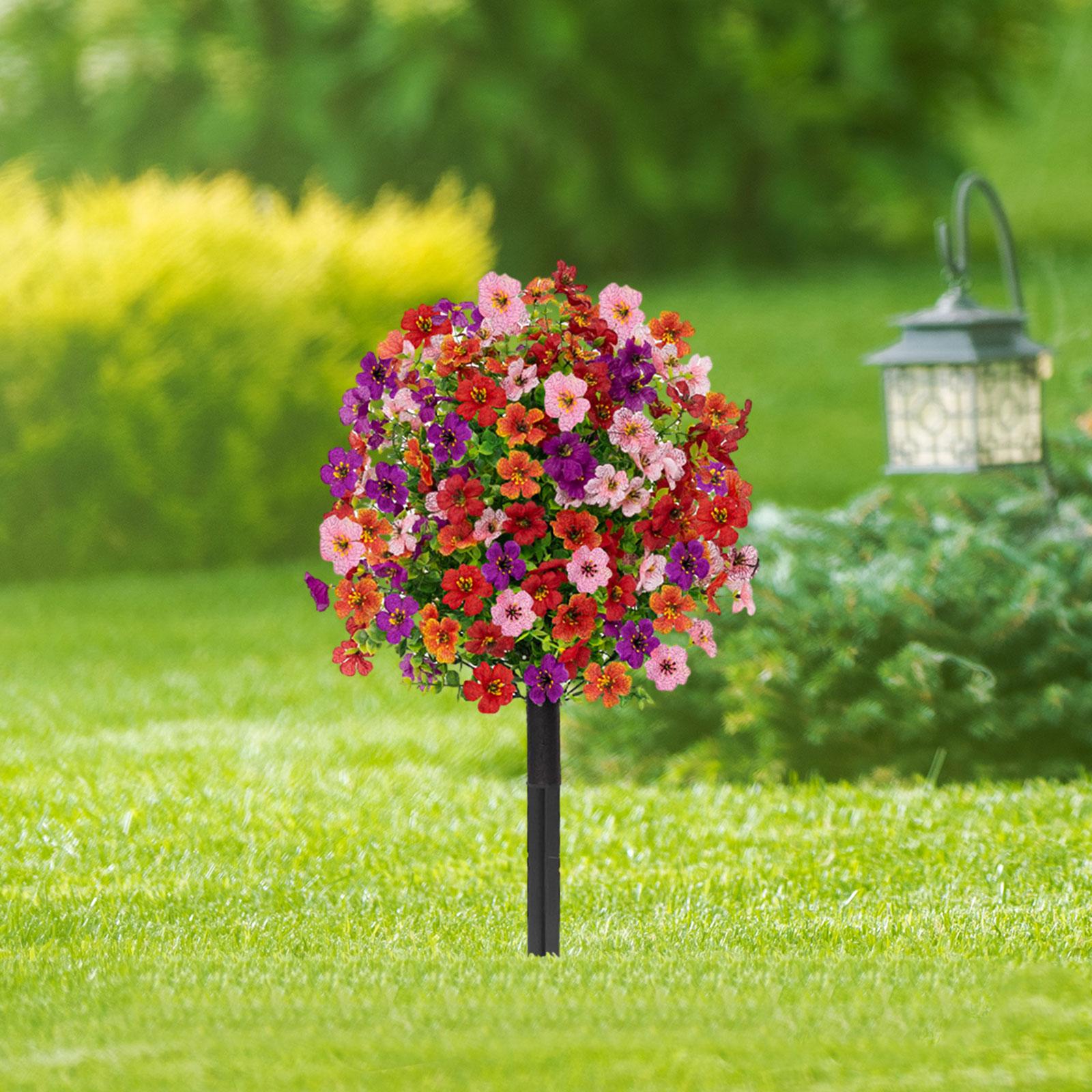 

Artificial Flower Garden Stake Decorations for Farmhouse Backyard Flower Bed