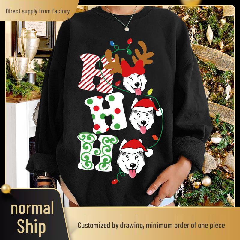 Women's Christmas Hoodie - EU Size - Festive European/American Style
