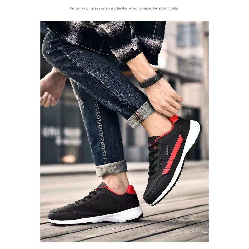 Korean Style Men S Casual Sneakers Breathable Running Shoes Fashionable Board Shoes