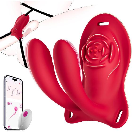 Wearable Remote Control Vibrator - BIG SHOCKED Adult Sex Toys for Women Couples Female Sex Toy G Spot Vibrators Clitoral Penis Vibrator with 10