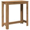 Vidaxl Tavolo da Bar, Rovere Artisian, 102X50X103,5 Cm