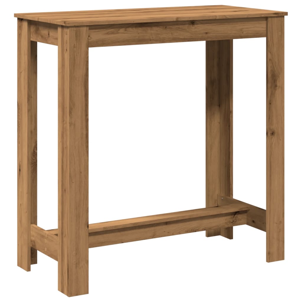 Vidaxl Tavolo da Bar, Rovere Artisian, 102X50X103,5 Cm