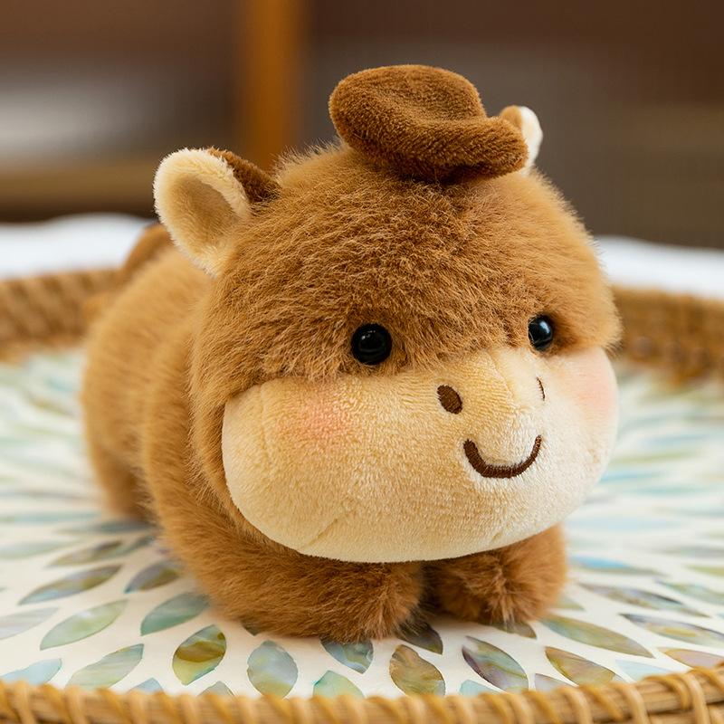 Table Companion Animal Palm Treasure Refrigerator Sticker Fox Cute Elephant Turtle Doll Children's Doll