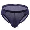 Men's Sexy Nylon Jacquard Breathable Briefs