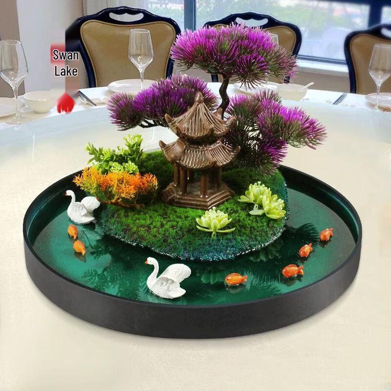 Chinese Style Hotel Dining Table Centerpiece