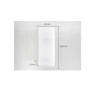 Transparent Pencil Case Plastic Simple Stationery Solid Color Student Pencil Box