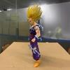 Dragon Ball Super Saiyan 2 Gohan Battle-Damaged Figure in Combat Pose