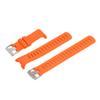 Uhrenarmband Ersatz für Suunto D4 D4i Novo Verstellbares Weiches Silikon Edelstahlverschluss Armband mit Entfernung