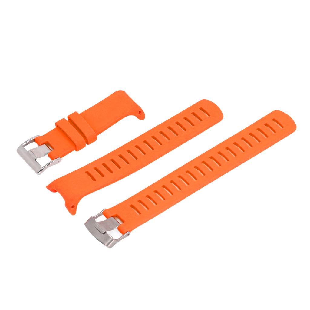 Uhrenarmband Ersatz für Suunto D4 D4i Novo Verstellbares Weiches Silikon Edelstahlverschluss Armband mit Entfernung