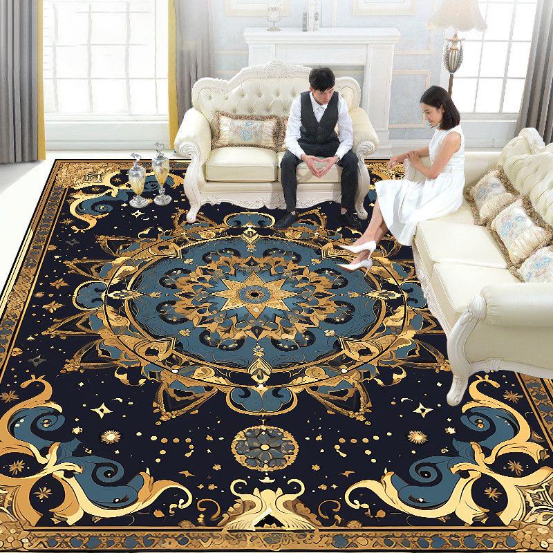 Luxury Carpets for Living Room European Large Size 200X300 Rugs for Bedroom Bedroom Decor Home Alfombra Plush Non-slip Floor Mat